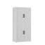 Armoire de rangement en acier pour garde-manger en acier avec tablettes réglables, armoire de campagne robuste pour cuisines, salles de bain et salons