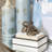 Holquin Polystone Octopus Decorative Black Sculpture with Long Tentacles and Suctions Detailing