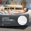 Outsunny Inflatable Hot Tub