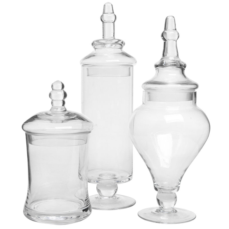 Egehan Glass Apothecary Jar