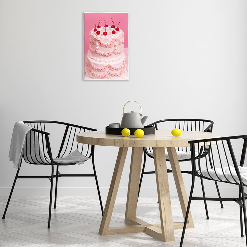 "Rose Cherries Cake" par Lish Creative, H 19 po x l 13 po