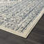 Tapis rectangulaire ivoire en polypropylène tissé à la machine-87111717