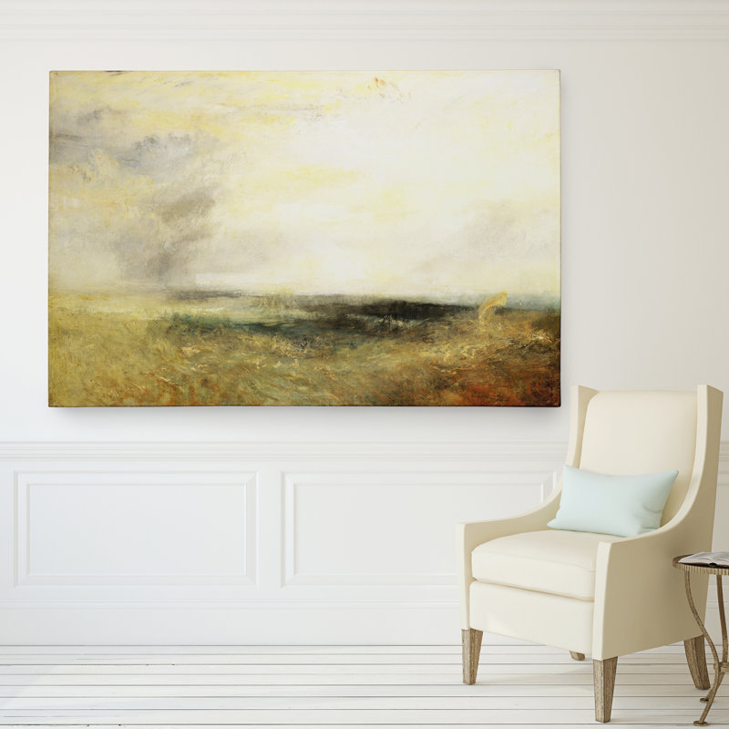 « from the sea », reproduction, H 18 po x l 27 po x P 1,5 po, Toile tendue