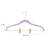 6 Pack Velvet Hangers with Clips-1060642721