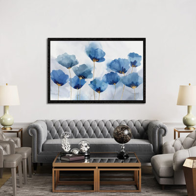Azure Gathering 1 Piece Painting on Canvas
