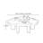 Creative design sense solid wood coffee table-105353538