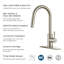 Pull Down Spray Single Lever Kitchen Tap-150585352