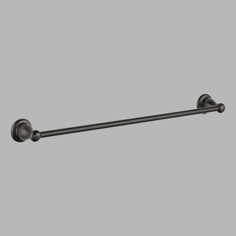Leland Wall Mounted Towel Bar, Chrome, 24"
