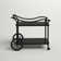 Jeffcoat Metal Bar Cart