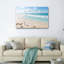 Ensemble de 1 tableau sur toile représentant une scène de plage-129063299-129063297