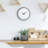 Shenk Metal Wall Clock