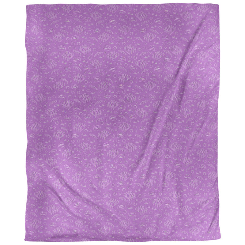 Tissu pizza, Violet, L 56 po x l 36 po, Coton peigné de base