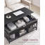 Îlot de cuisine avec plateau en bois manufacturé Nykeesha-1549995070