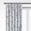 Tinsley Blue Cotton Pinch Pleat Drapery Panel Set of 2-1960949337