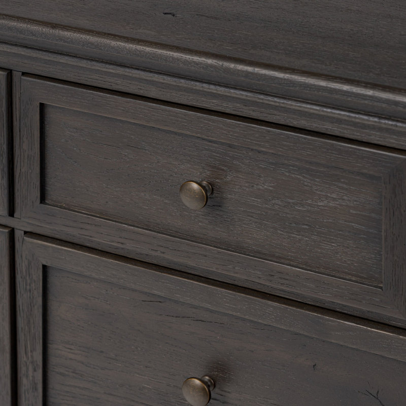 Geoffrey Wide Dresser, Smoked Black