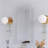 12" Rectangular Aluminum Medicine Cabinet With Mirror