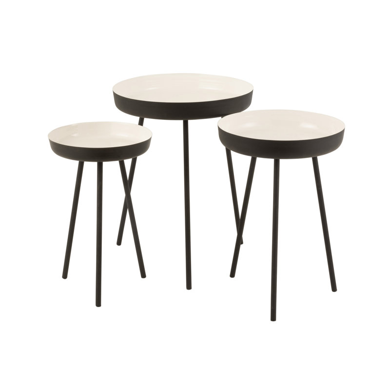 Hillman 3 Piece Side Table Set
