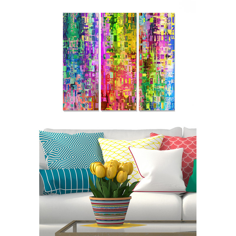 3 Piece Single Picture Frame Painting Set