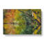 Autumn Forest Lake Painting - Wrapped Canvas Print-64026622