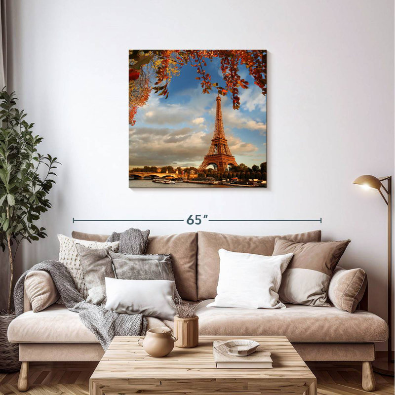 Nicci, Tour Eiffel, automne, H 36 po x l 36 po