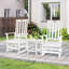 Chaise berçante d'extérieur en PEHD Aoodor-1870344037