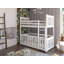 Cris Single (3') Solid Wood Bed Frame with Mattress