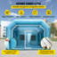 Tente de cabine de peinture gonflable avec 2 ventilateurs