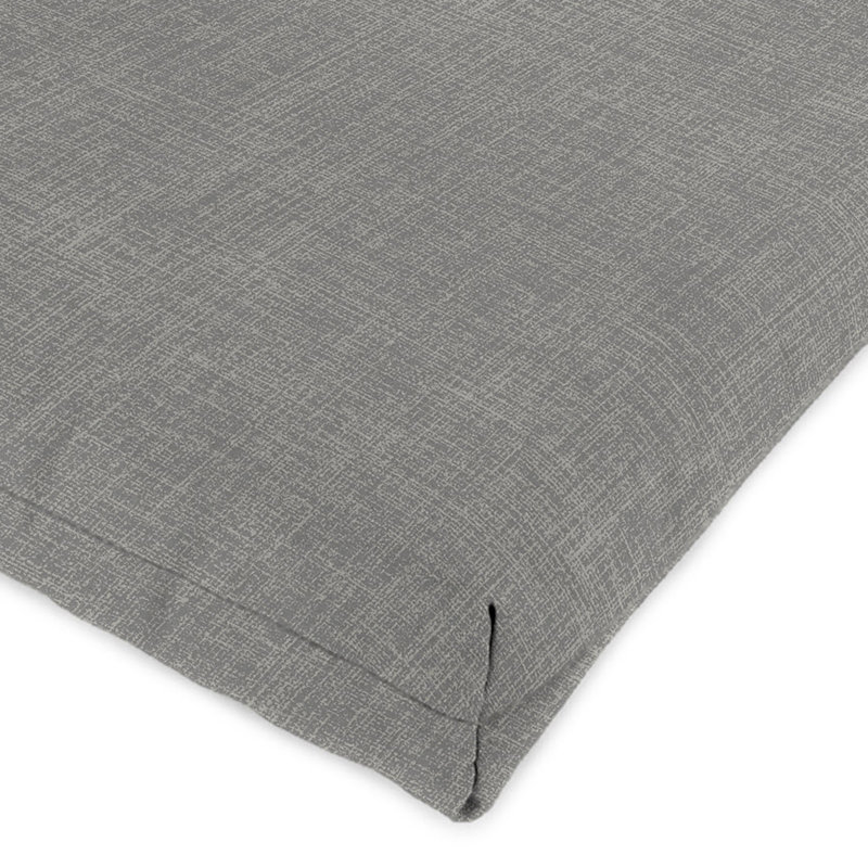 Outdoor Lounge Chair Cushion, Celosia Graphite