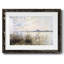 La seine près d'Argenteuil, 1874 - Reproduction encadrée rustique avec tableau mat-2118444456-2118444455