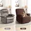 Housse pour fauteuil inclinable à coussins carrés/rectangulaires-189624712