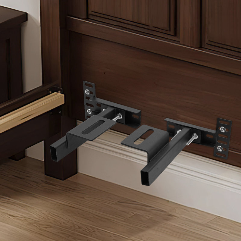 Adjustable Headboard Bracket Black