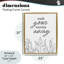 Cadre flottant minimaliste Wash Your Worries Away, design par Lettré et doublé-710145276-710145279