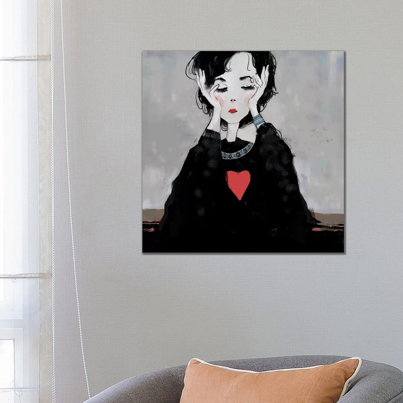 Mistakes by Anikó Salamon - Wrapped Canvas Print, 66.04 cm H x 66.04 cm W