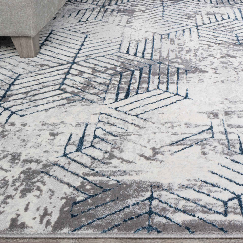 Colis Geometric Area Rug, Rectangle 120 x 170cm