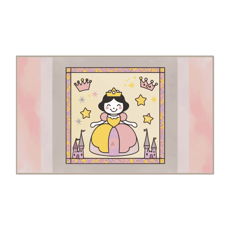 Tapis fantaisie East Urban Home, Rectangulaire 8 pi x 10 pi