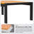 Aluminum Outdoor Coffee Table - Rectangle Patio Tables for Deck, and Poolside-523733223-510071356