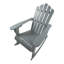 Chaise Adirondack inclinable en bois