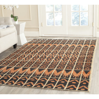 Tapis en laine / coton noué à la main Alimatou