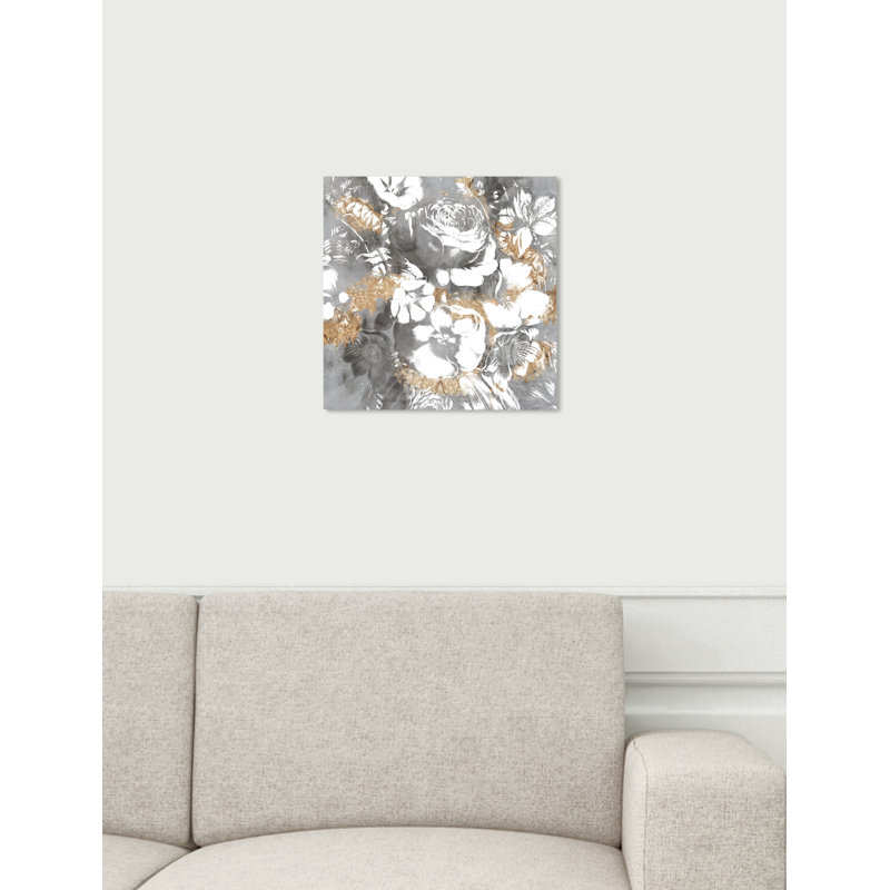 "requiem flora" , reproduction d’art, H 12 po x l 12 po x P 1,5 po, Toile tendue