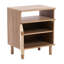 Taelan Bedside Table Taelan Light Brown