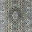 Chemin de table en laine et soie fait main à motif de poissons Tabriz Herat oriental
