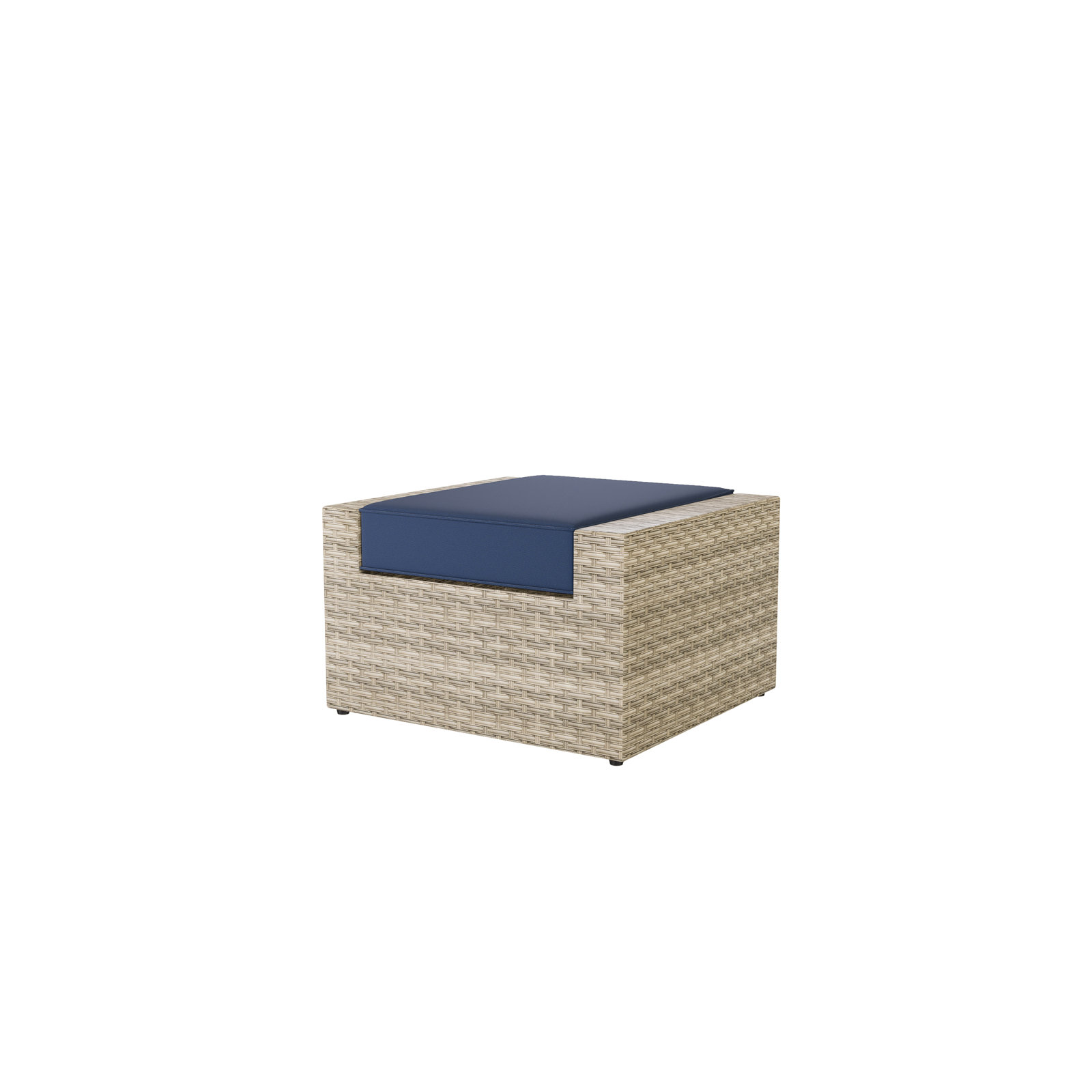 Eastford 121" Patio Sectional, Blue