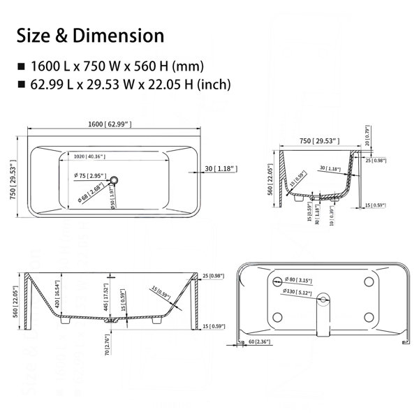 Product Dimensions