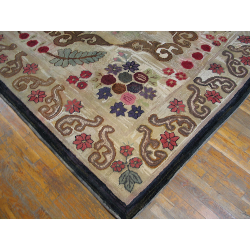 Tapis crocheté One-of-a-Kind American