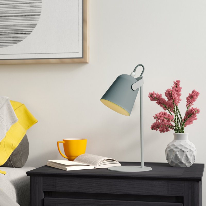 Addilyn Metal Desk Lamp, Blue