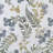 Floral Leaf Print Semi-Sheer Grommet Curtain Panel-129489701