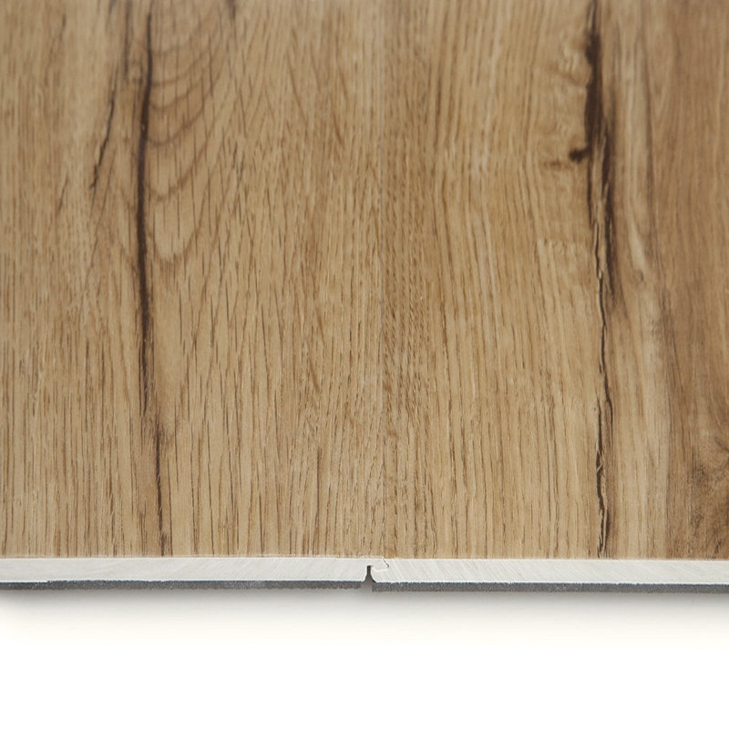 Route66 9" x 60" x 7mm/12 mil Waterproof Click Lock Luxury Vinyl Plank Flooring, European Oak