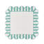Jardin Embroidered Linen Scalloped Stripe Napkins-2032981002