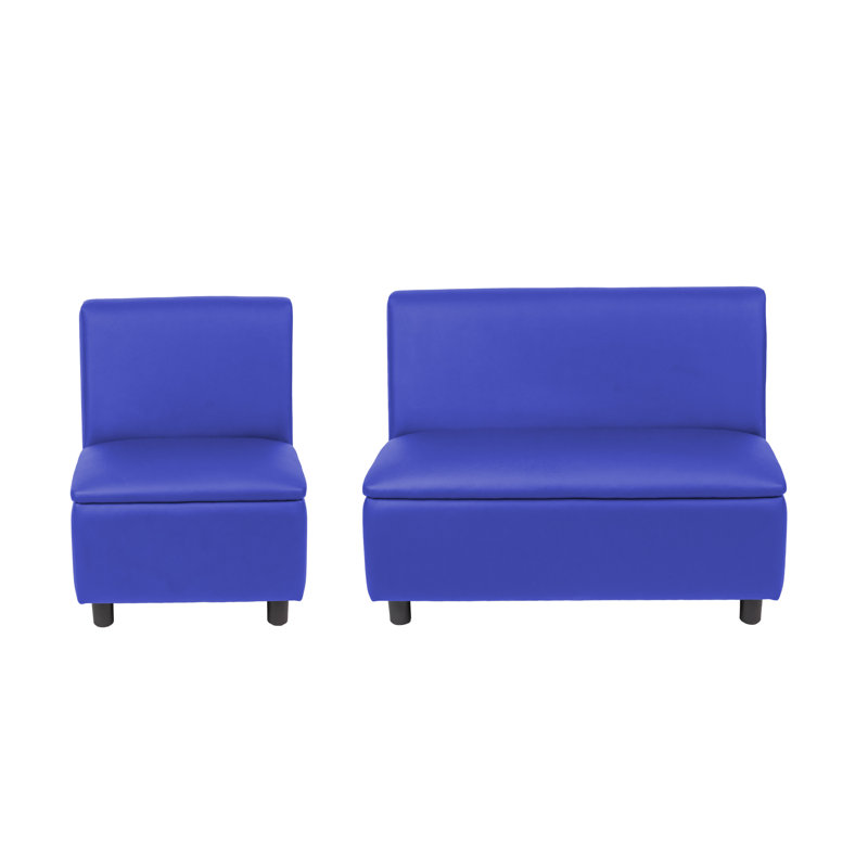 Ensemble 2 pièces modulaire et confortable Kid Comfort - bleu, Bleu