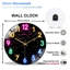 Horloge murale Neon
